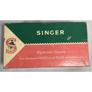 Vintage Singer Special Discs For Models 600 And 603 Machines Part No. 21976 (A2)